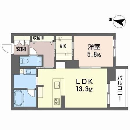 Promenade上杉の物件間取画像